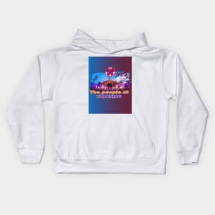 The people of tomorrowland Kids Hoodie